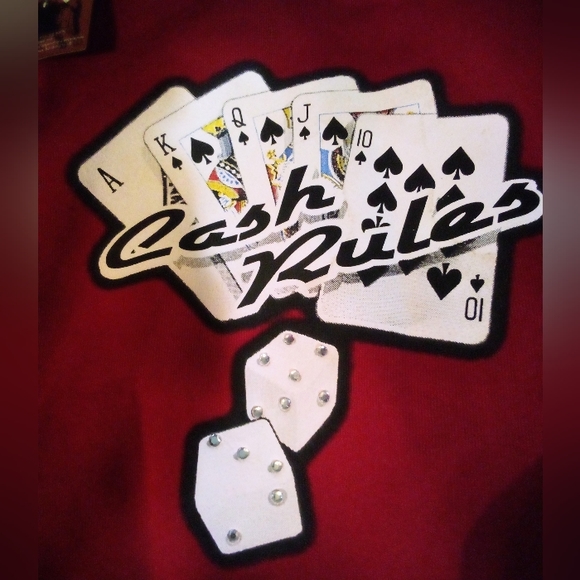 Tank Jeans Full Zip Graphic Fleece Track Jacket Coat Men's 4XL Red NWT - Picture 7 of 13